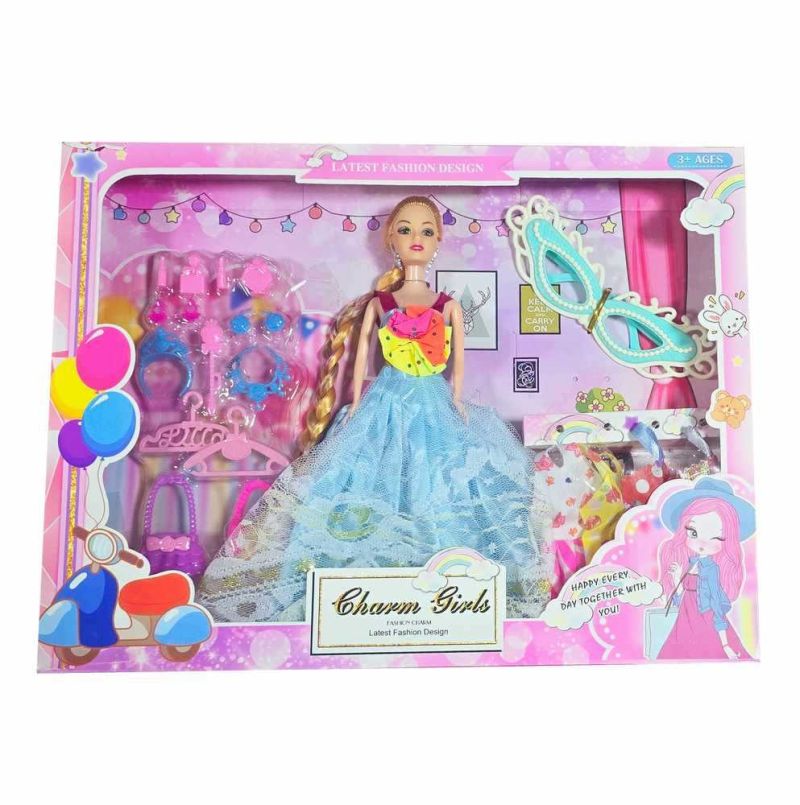 Comprar Muneca Vestidos Elegante Antifaz Accesor en Electroshopy